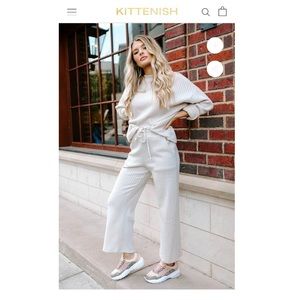 Kittenish Lena Sweats Set